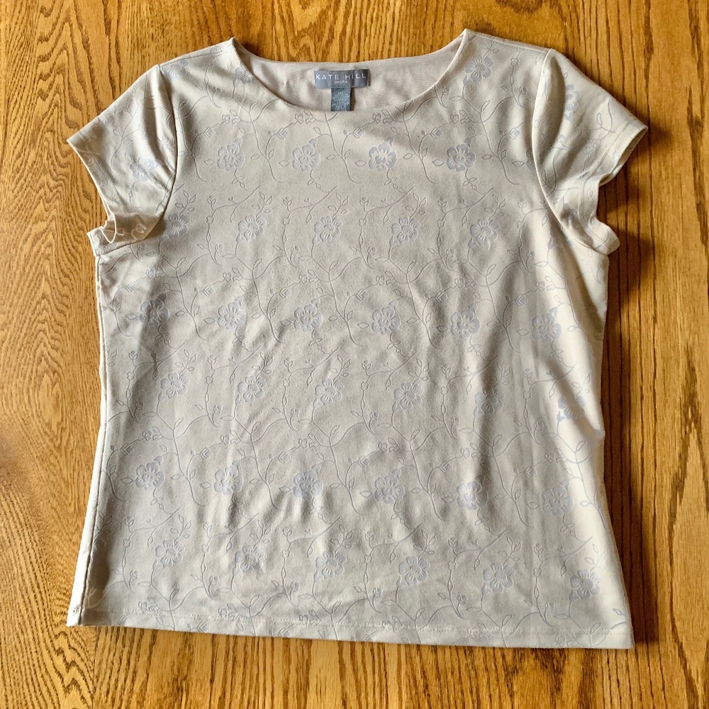 "Kate Hill" tan t-shirt, LP